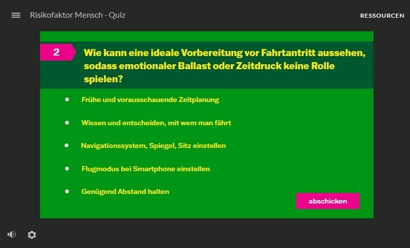 Quiz - Risikofaktor Mensch